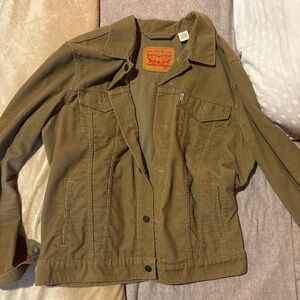 Levi's Men's Olive Jean Jacket